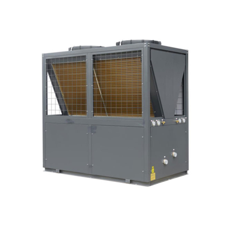 Air Source 49.4kw Office Multi Function Heat Pump