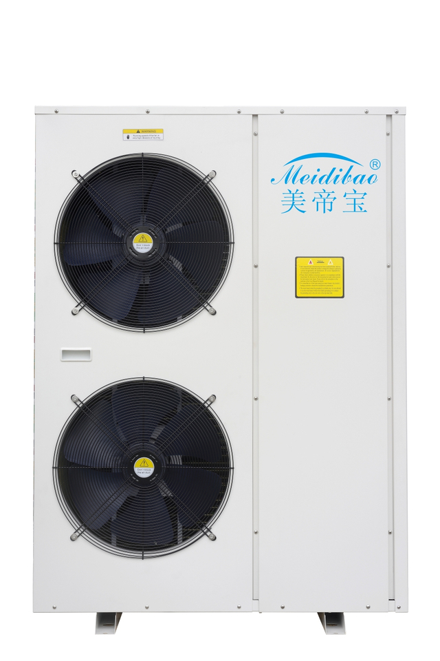 18kw Industrial Air Source Heat Pump with Solar Panels