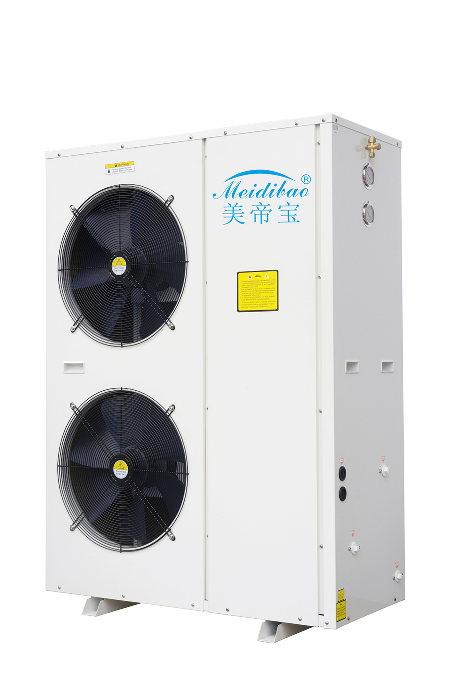 100 Kw Industrial Air Source Heat Pump with Radiators