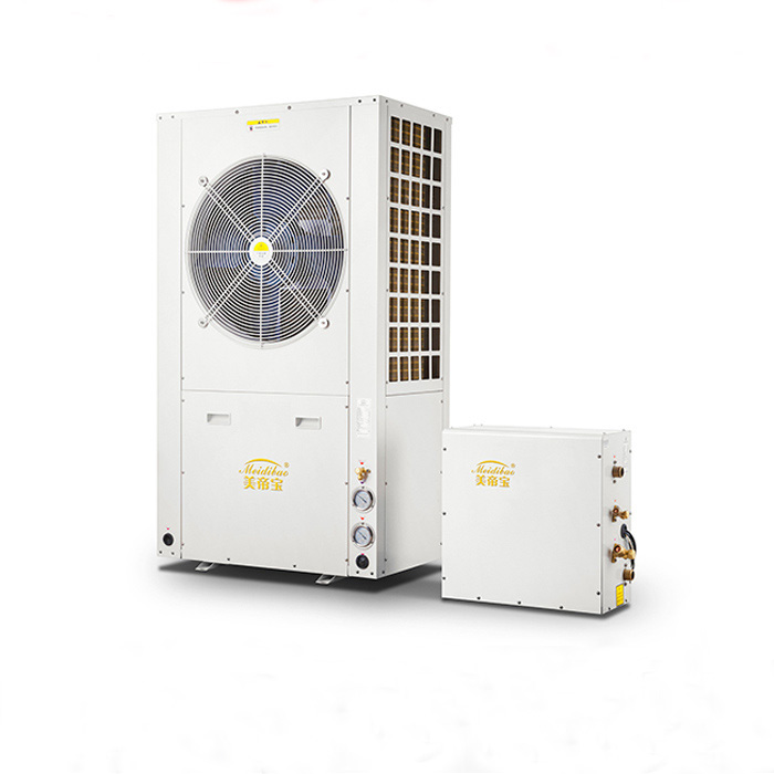 Compact Vertical Industrial Air Source Heat Pump